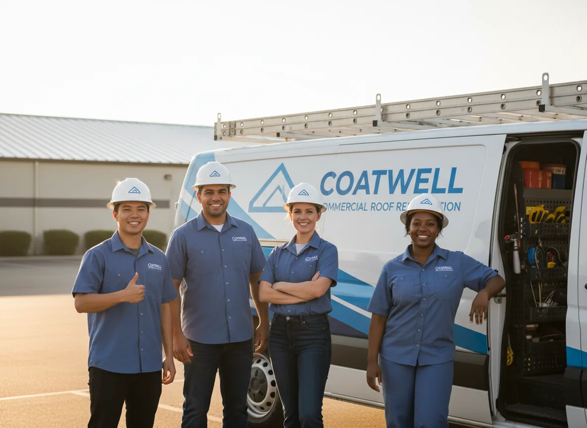 Commercial roof coating company in Troy, VT